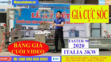 Máy Cắt Nhôm 2 Đầu Faster 90 || Chính Hãng Faster || Giá Cực Sốc
