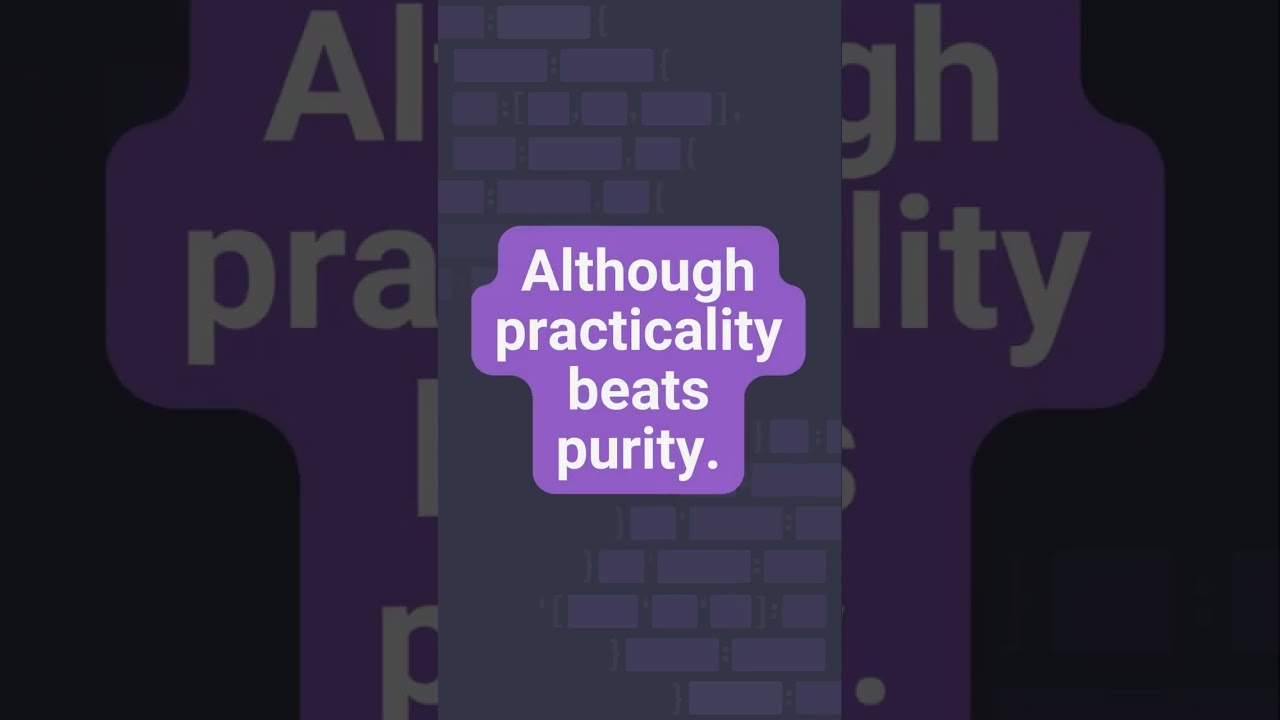 Are you familiar with the Zen of Python? Estefania breaks down the principles here.