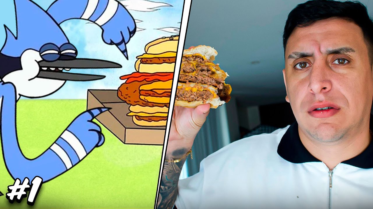 👨‍🍳COCINE COMIDAS DE DIBUJOS ANIMADOS