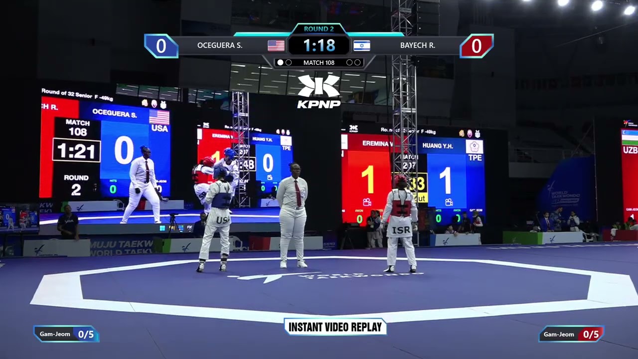 108 Round of 32 F  49kg USA OCEGUERA S  ISR BAYECH R  PGM