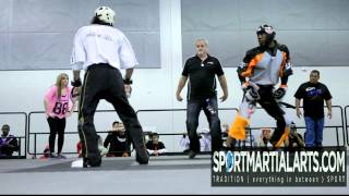 Zsolt Moradi v Leon Jefferson - Compete Nationals 2013 - Men's Team Sparring