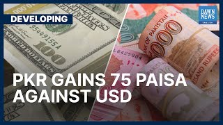 Rupee Rises Slightly Against The Dollar | Developing | Dawn News English