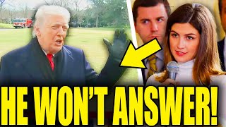 Trump UNABLE TO SPEAK After EMERGENCY Power STUNT BACKFIRES!