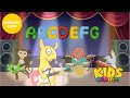 Abc song rock version  songs for kids  kids garden