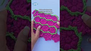 Secret To Joining: Crochet Puff Flowers Together #crochet