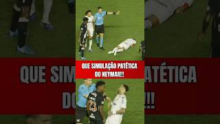 O QUE FOI ISSO, NEYMAR??? SIMULAÇÃO PATÉTICA NA BRIGA COM THIAGO MENDES! | SANTOS X VASCO