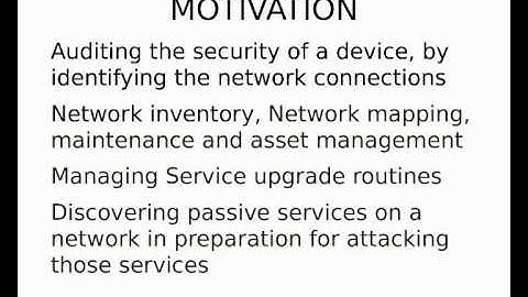 Introduction to Nmap