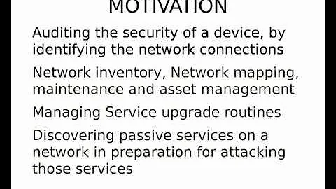 Introduction to Nmap