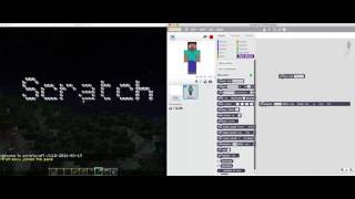 Minecraft flying text