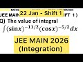 Q) If integral ∫〖(sin𝑥)^(−11/2) (cos𝑥)^(−5/2) 𝑑𝑥 〗=p_1/q_1 (cotx)^(9/2)−p_2/q_2 (cotx)^(5/2)−p_3