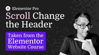 Scroll Change Header Hero