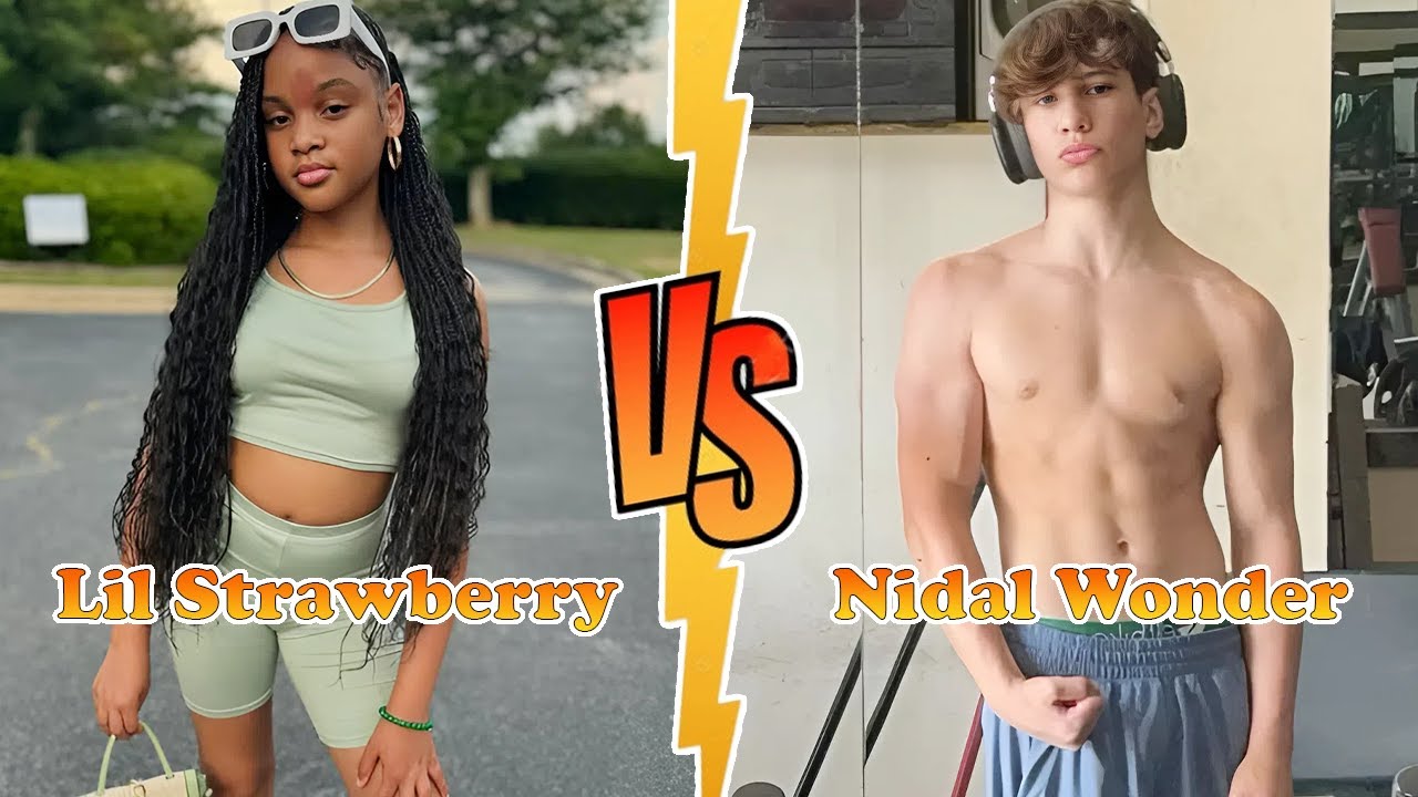 Lil Strawberry VS Nidal Wonder Transformation 2025 ✪ From Baby ToNow ♥︎