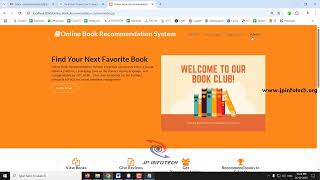 Online Book Recommendation System | Java Final Year Project 2026