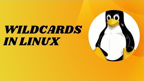 Wildcards in Linux