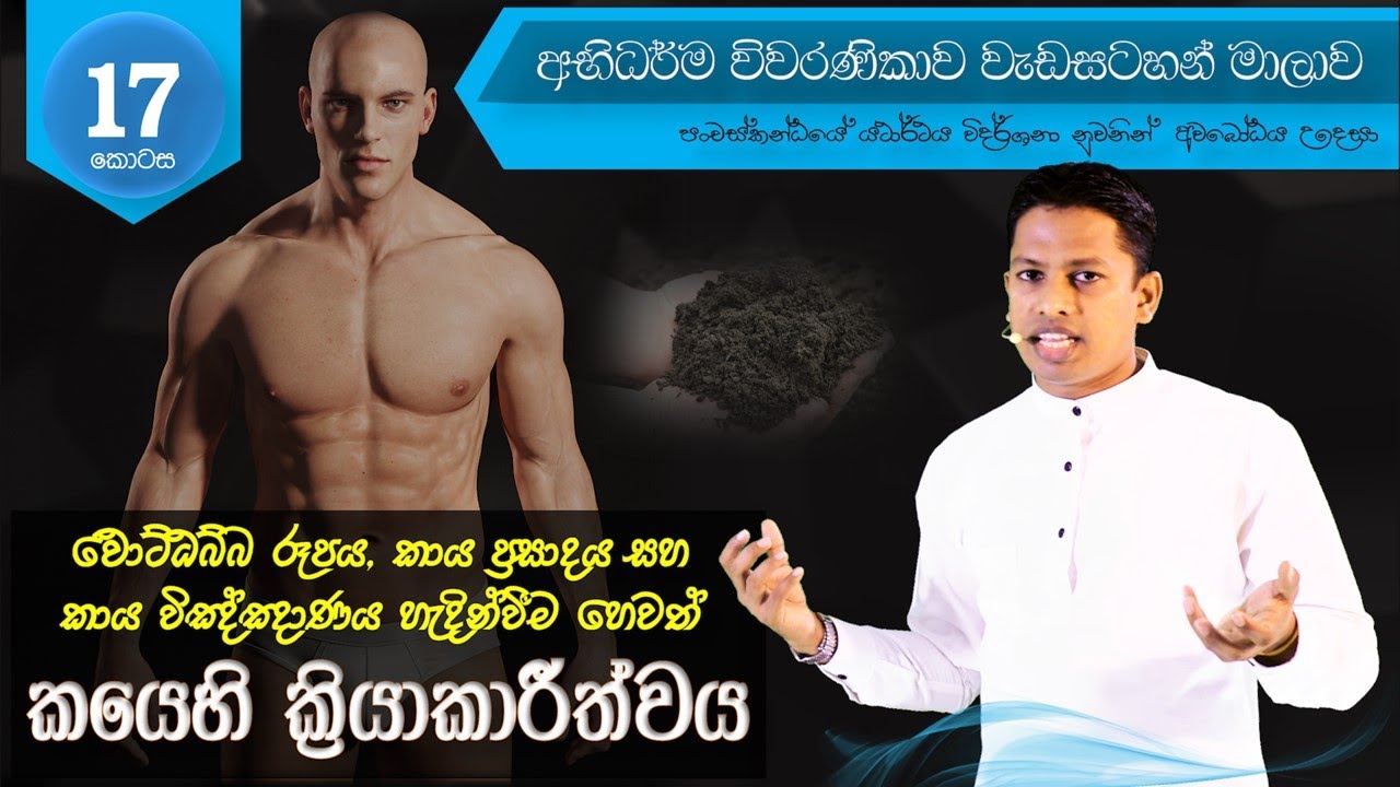 Abhidharma Viwaranikawa-A019 | ඵොට්ඨබ්බ රුපය, කාය ප්‍රසාදය, කාය විඤ්ඤාණය හෙවත් කයෙහි ක්‍රියාකාරිත්වය