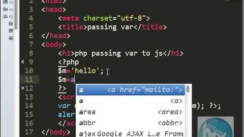 php truyền biến sang javascript