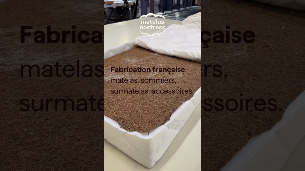 Matelas No Stress, fabricant français de matelas depuis 4 générations.