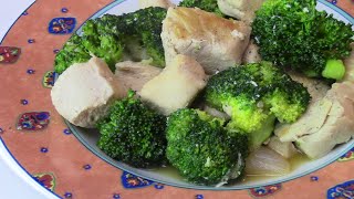 Pollito jugoso con brócoli, que SI sabe rico! Fácil, rápido y con pocos ingredientes. | Episodio 135