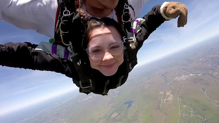 Julianna wagner's Tandem skydive in Northeast PA!