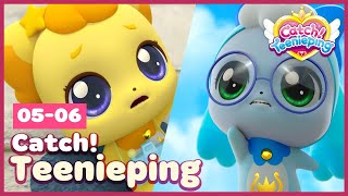 [Catch! Teenieping] 💘Episodes 5-6 Collection | Gogoping vs. Dadaping Who's the Best? | +Compilation