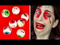 SPOOKY HALLOWEEN PRANKS || Zombie Apocalypse! DIY Halloween Costume Makeup Ideas By 123 GO!CHALLENGE