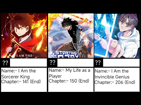 Top 30 Completed/End Manhwa/Manhua With OP MC Part 1 thumbnail