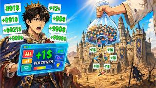 I Inherited a DEAD Kingdom With $9B Debt, But My SYSTEM Gives $100,000,000 Every Day!