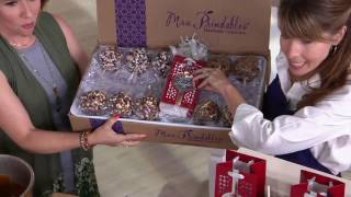 Mrs. Prindables 10 Individual Size Apples with Holiday Gift Bags on QVC