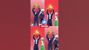 TRANSFORMATION INTO EVIL 😡 #countryhumans