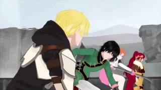 Rwby-Rwby & Jnpr Vs Grimm