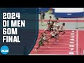 Mens 60m final  2024 ncaa indoor track and field championships