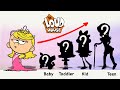 The loud house growing up compilation  cartoon wow