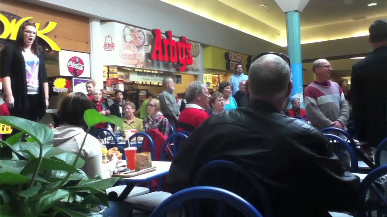 Alphabet Photography Hallelujah Chorus In Food Court Christmas Food Court Flash Mob, Hallelujah Chorus - Must See! - YouTube