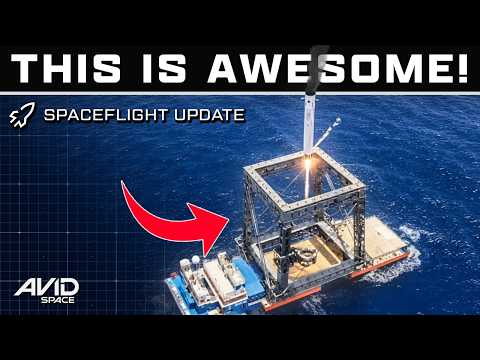 Stunning Booster Catch Uses Innovative Catch Technique - Spaceflight Weekly News