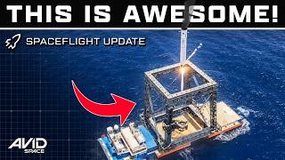 Stunning Booster Catch Uses Innovative Catch Technique - Spaceflight Weekly News