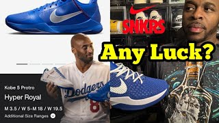 Nike Kobe 5 Protro Dodgers Sold Out?