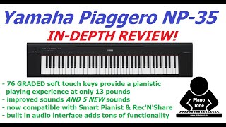 Yamaha Piaggero NP-35 Review screenshot 4