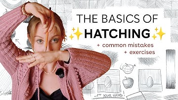 Hatching explained: a full guide - cross hatching drawing! Technique, mistakes, exercises. So easy!