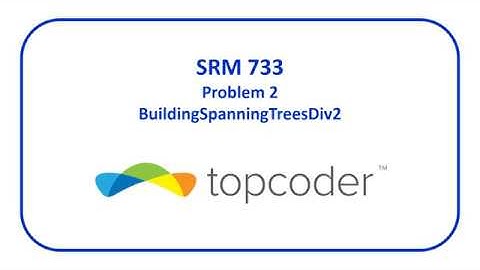 topcoder SRM 733 Problem 2 - BuildingSpanningTreesDiv2