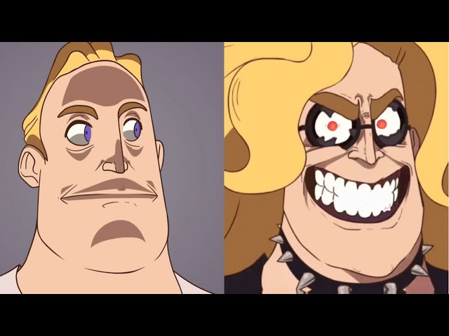 Mr Incredible becoming Canny (SCP-1471FULL) Animation meme 