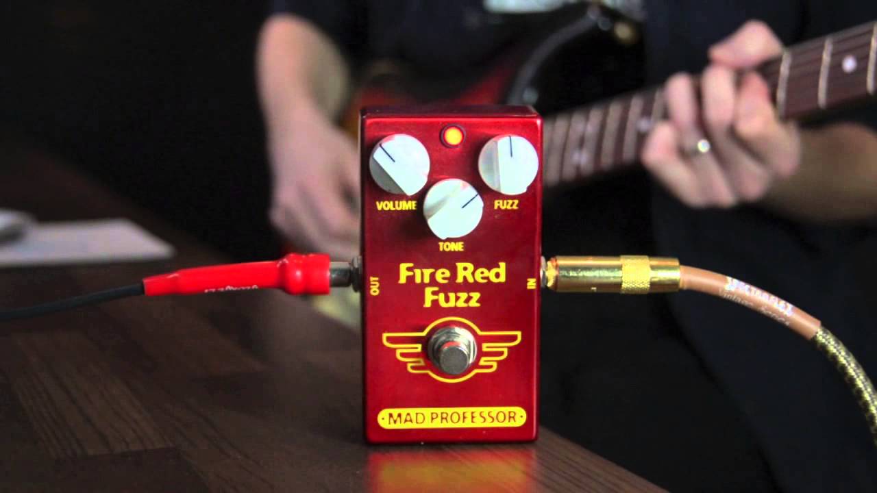 【週末お値下げ】 Fire Red Fuzz MAD PROFESSOR