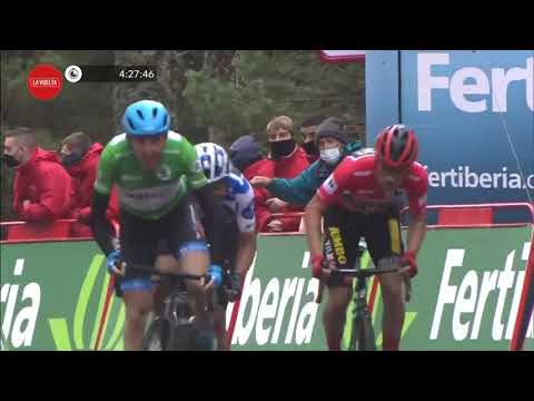 Dan Martin vs Primoz Roglic Uphill Sprint | 2020 Vuelta a España Stage 3