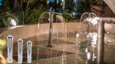 Vòi phun nước hình nấm inox 304