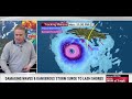 Extremely Powerful Hurricane Melissa: 100+ MPH Winds, Up To 30" of Rain, Feet of Surge Incoming