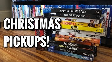 Christmas 4K and Blu-ray Pickups!