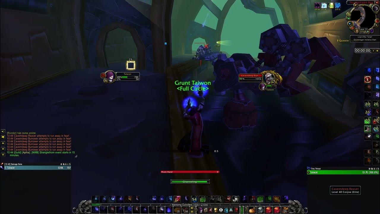 [SALVAGE NERFED] SoD Classic Gnomeregan Mage Farm 3040 mobs YouTube