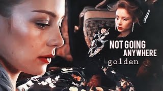 NOT GOING ANYWHERE | golden