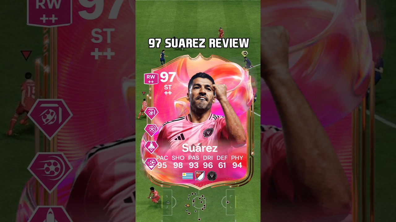 97 Suarez Review in EA FC 25, he's 40k 😭 wth is this market 