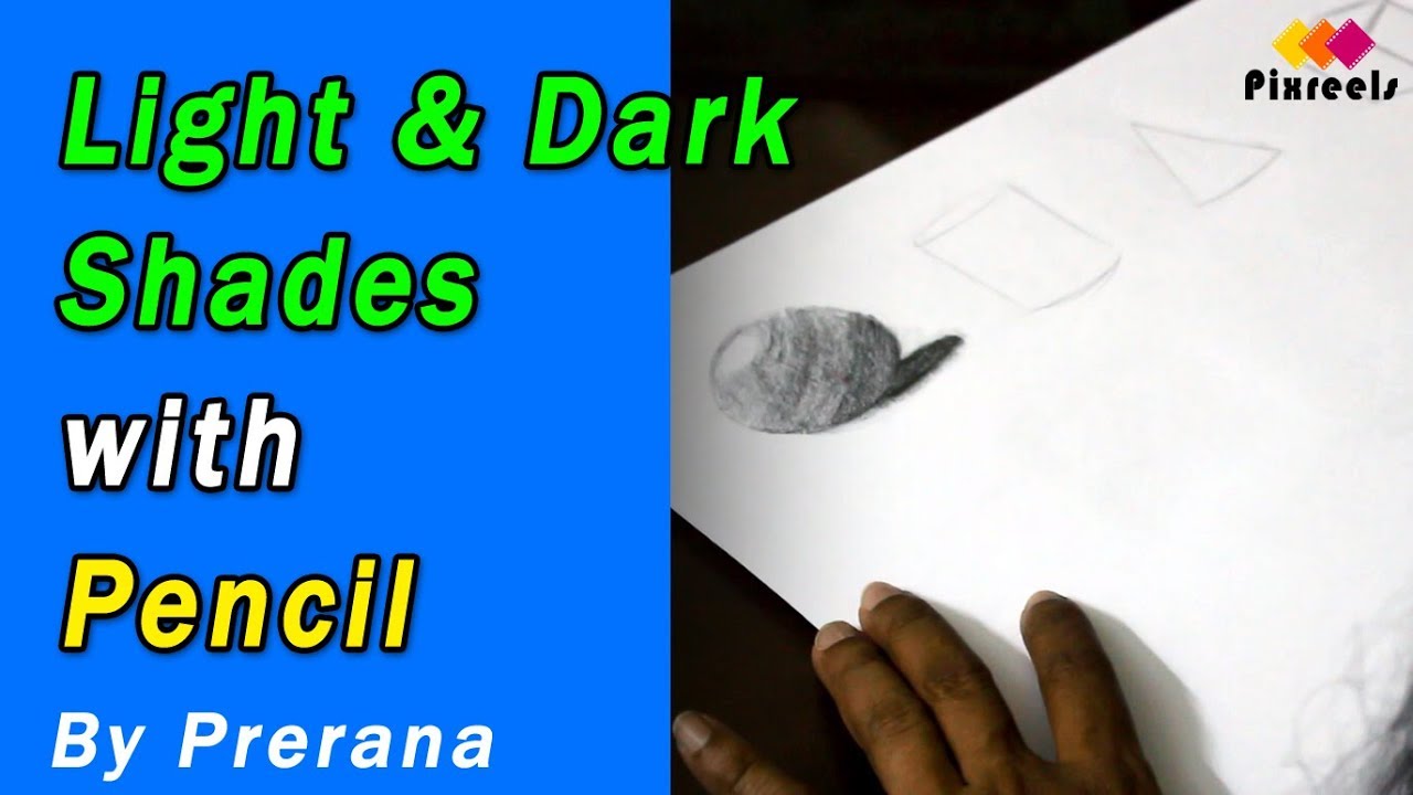 Learn How to Draw Light & Dark Shades with Pencil Drawing Tutorial