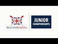 British Rowing Junior Championships Sunday - Races 256 - 275